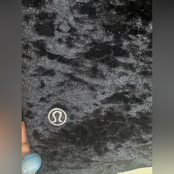 Lululemon All Aligned Mock Neck Long Sleeve *Crushed Velvet Worn Once - Picture 7 of 8